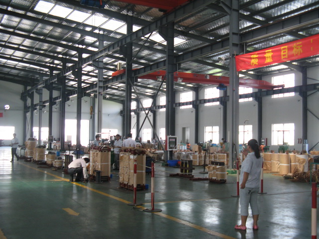 达州变压器厂家车间